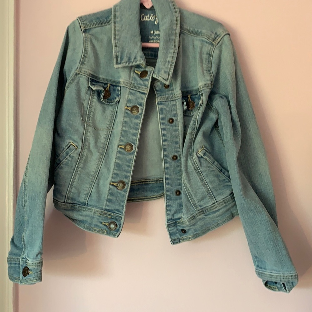Little girls jean jacket
